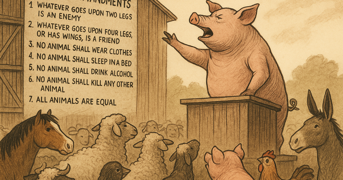 <동물농장> 줄거리 요약 | 논술문제