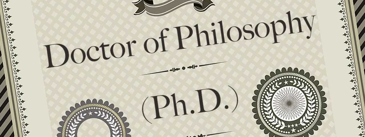 how to write someone's name with phd